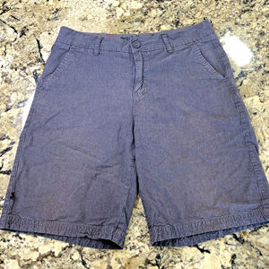 Vintage Size 32 X 10 Gotcha Mens Shorts Grey 100% Cotton Comfy Causal VTG KH
